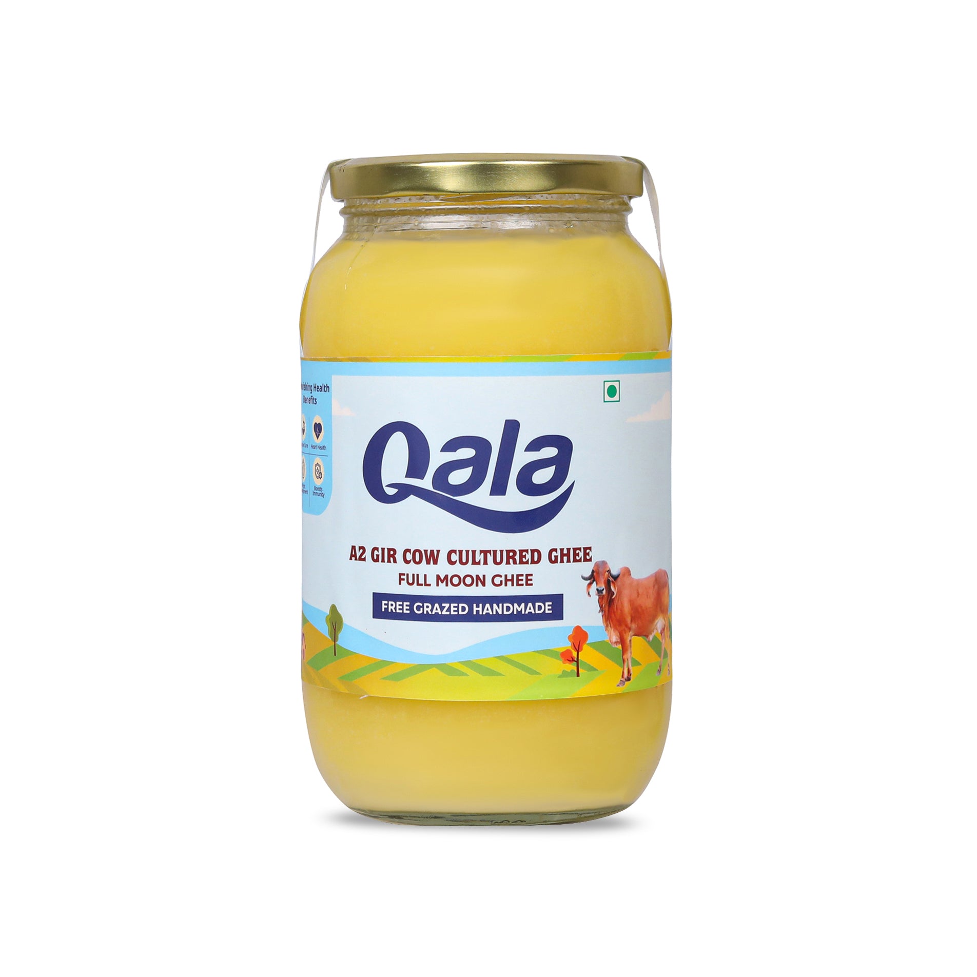 A2 Gir Cow Cultured Ghee 1 Ltr