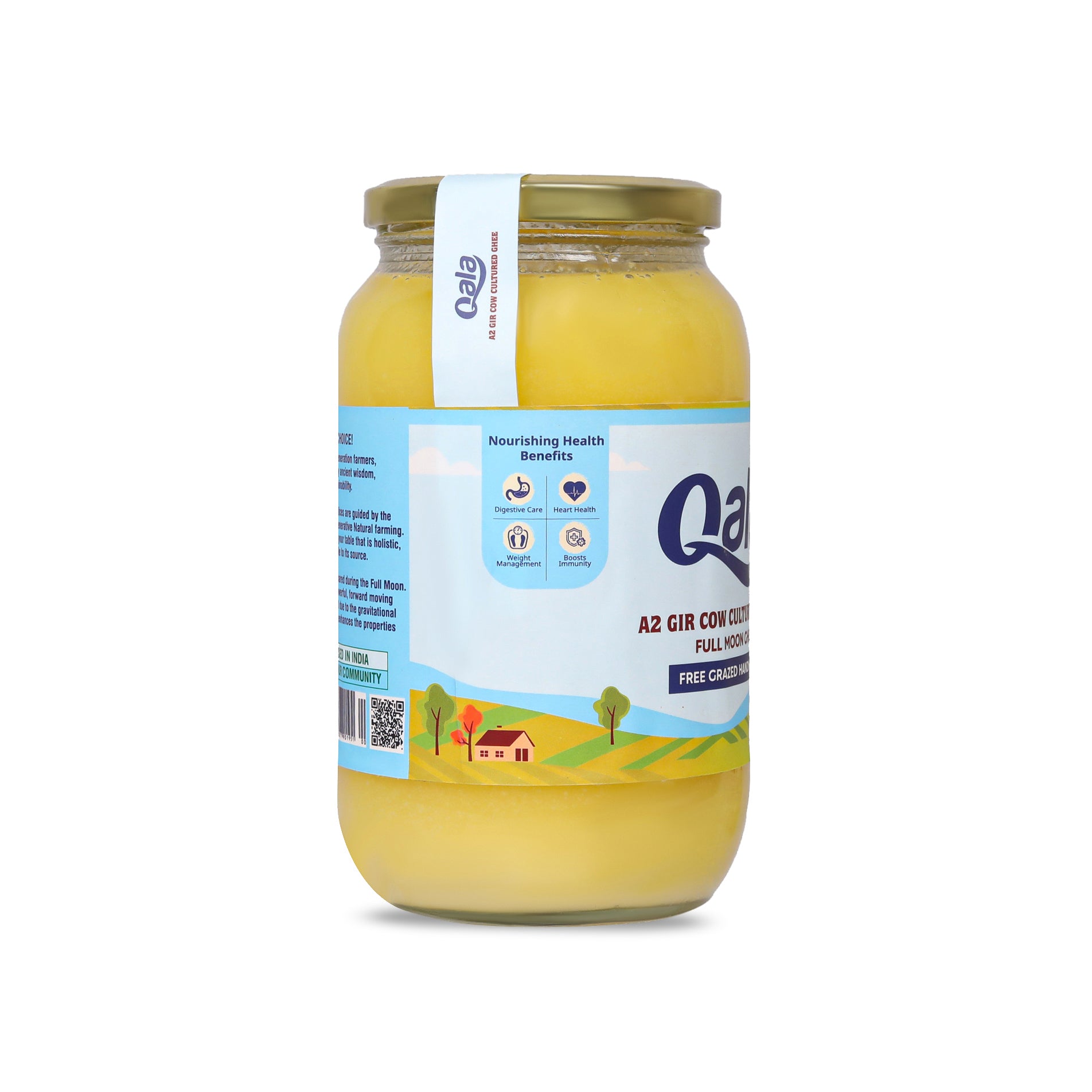 A2 Gir Cow Cultured Ghee 1 Ltr