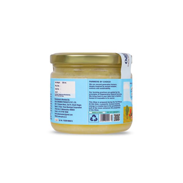 Desi Gir Cow, A2 Cultured Ghee | 250ml - Image 4