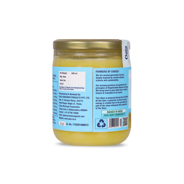 Desi Gir Cow, A2 Cultured Ghee | 500ml - Image 4