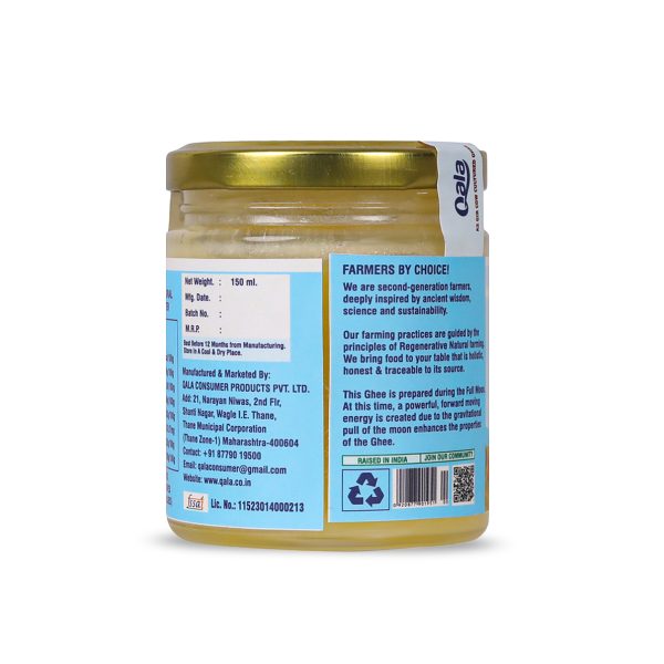 Desi Gir Cow, A2 Cultured Ghee | 125ml - Image 6