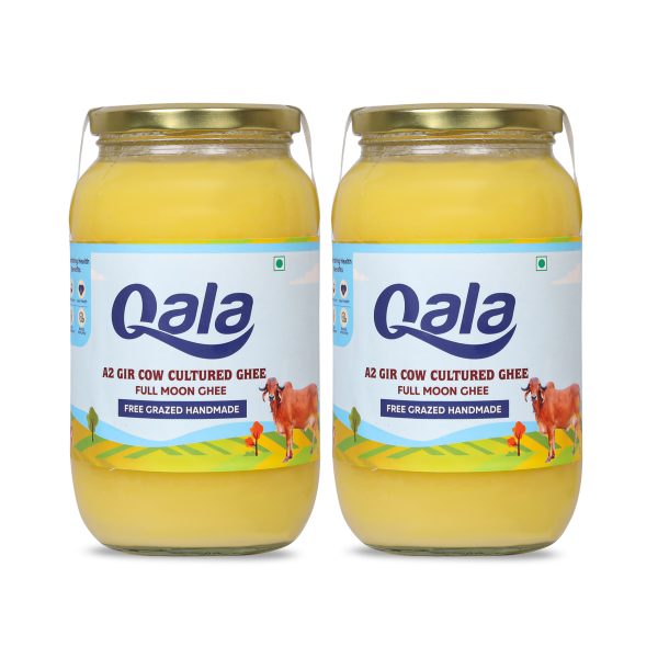 Desi Gir Cow, A2 Cultured Ghee | 1000ml + 1000ml - Image 3