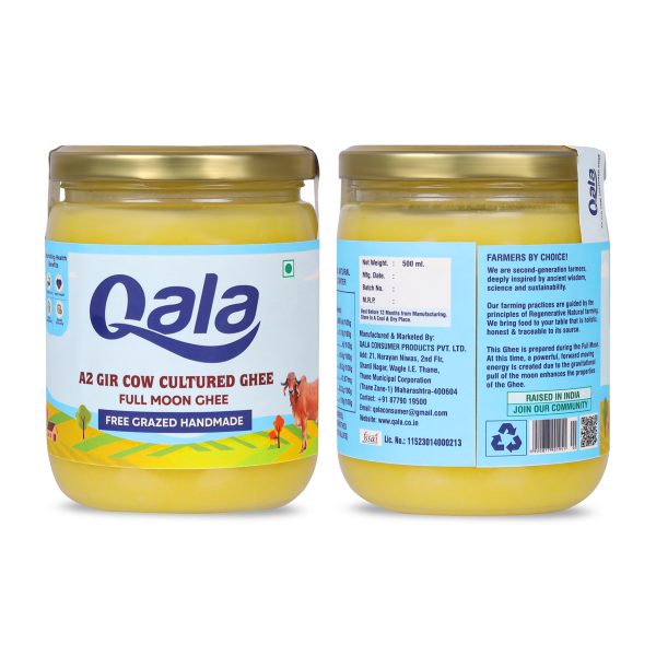 Desi Gir Cow, A2 Cultured Ghee | 500 ML + 500 ML - Image 2